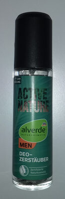 alverde Naturkosmetik Active nature men deo Zerstäuber