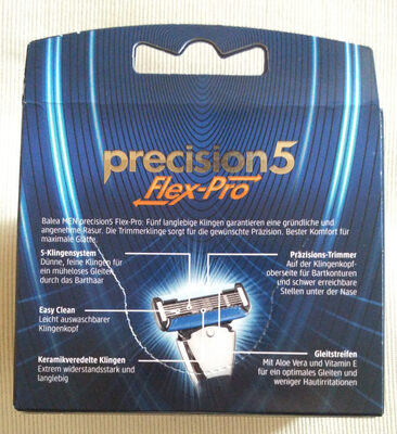 Balea precision 5 Flex-Pro (5-Klingensystem mit Präzisionstrimmer)