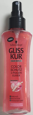Schwarzkopf Gliss Kur Color Schutz 2-Phasen Elixier