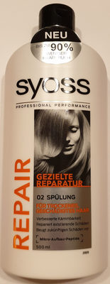 Syoss Repair gezielte Reparatur 02 Spülung