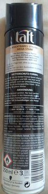 Schwarzkopf 3 Wetter Taft Invisible Power Haarspray
