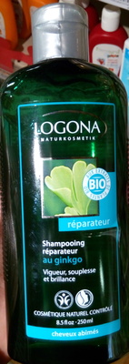Logona Shampooing réparateur au ginkgo