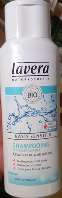 Lavera Basis Sensitiv Shampooing Soin & Brillance à l'Avocat & au Blé bio