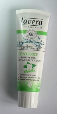 Lavera Dentifrice à la menthe Bio & au Fluorure de sodium
