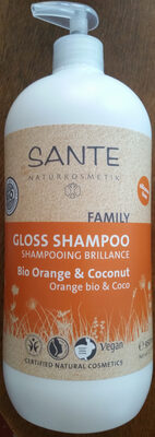 Logocos Naturkosmetik AG Gloss Shampoo Bio Orange & Coconut