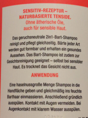 Brisk 2in1-Bart-Shampoo