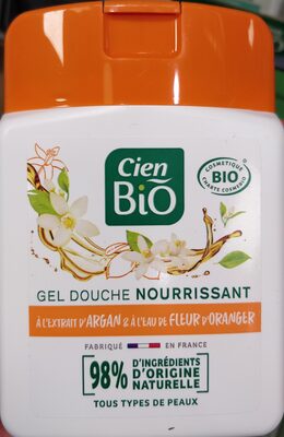 Cien Gel douche nourrisant à l'extrait d'argan et à l'eau de fleur d'oranger