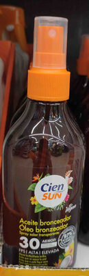 Cien Aceite bronceador 30