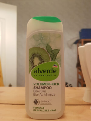 Alverde Volumen-Kick Shampoo Bio-Kiwi Bio-Apfelminze