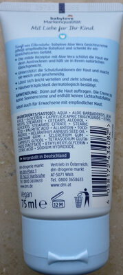 Babylove Aloe Vera Gesichtscreme