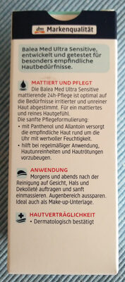 Balea Ultra Sensitive mattierende 24h-Pflege (für unreine Haut)