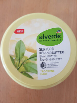 alverde Naturkosmetik Skin Food Körperbutter