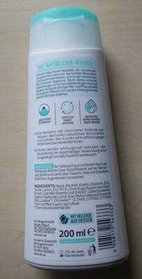Alverde Clear Gesichtstonic - Heilerde Bio-Grüntee