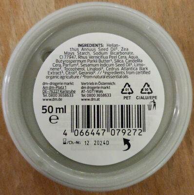 Alverde Rough Nature Deocreme