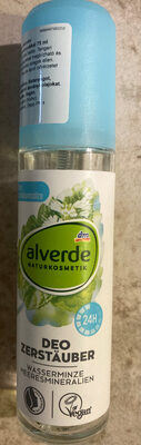 Alverde pumpás desodor, vízimentával és tengeri ásványokkal