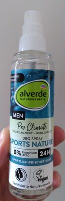 alverde Naturkosmetik Deo Spray Sports Nature
