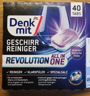 Denk mit Geschirrreiniger Revolution All in One