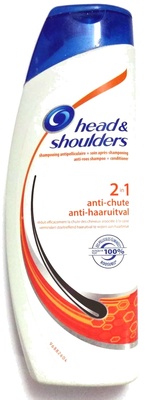 Head & Shoulders Shampooing antipelliculaire + soin après shampooing 2 in 1 anti-chute