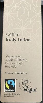 Fair squared products Coffee body lotion