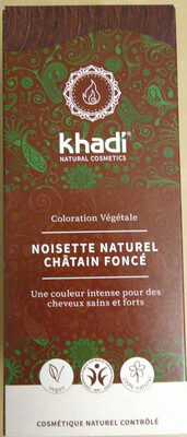 Khadi Noisette naturel châtain foncé