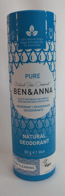 Ben & Anna Natural Deodorant PURE