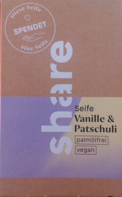 Share Seife Vanille & Patschuli