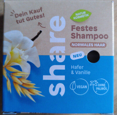 Share Festes Shampoo Hafer & Vanille