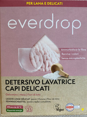 Everdrop Detersivo lavatrice capi delicati
