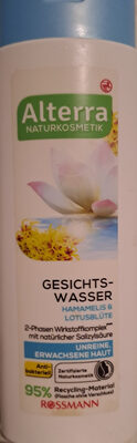 Alterra NATURKOSMETIK Gesichtswasser Hamamelis Lotusblüte