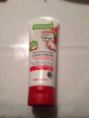 Alterra Reichhaltige Handcreme mit Granatapfel & Sheabutter