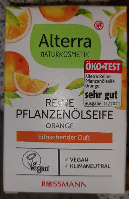 Alterra Naturkosmetik Reine Pflanzenölseife Orange