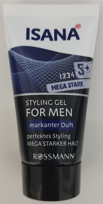 Isana Styling Gel for men 5+ mega stark