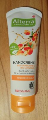 Alterra Handcreme Bio-Sanddorn & Bio-Arganöl