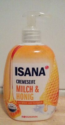 Rossmann Isana Cremeseife Milch & Honig