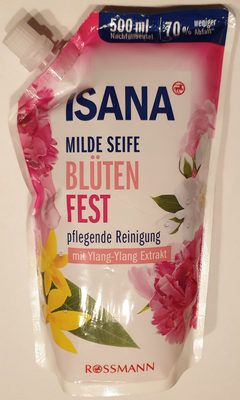 Isana milde Seife Blütenfest