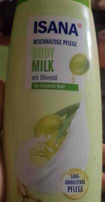 Isana Body milk mit olivenol