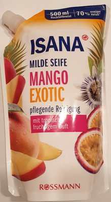 Isana milde Seife Mango exotic