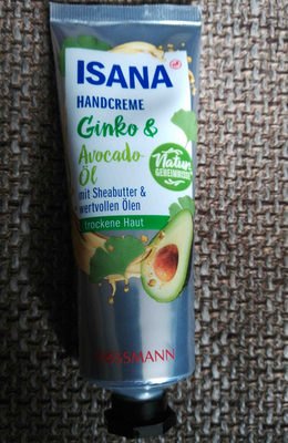 Rossmann Isana Handcreme Ginko