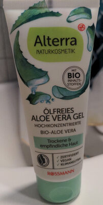 Alterra Naturkosmetik Ölfreies Aloe Vera Gel