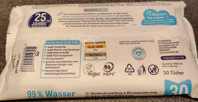 Babydream 99% Wasser Feuchttücher