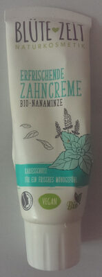Blütezeit Naturkosmetik Blütezeit erfrischende Zahncreme mit Bio-Nanaminze