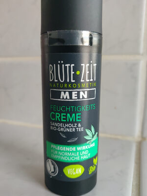 Blüte Zeit Feuchtigkeitscreme Sandelholz & Bio-Grüner Tee