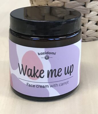 Crème Visage Peau sèche & sensible Wake Me Up Kazidomi