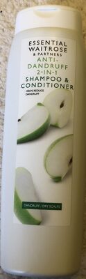 Essential Waitrose & Partners Anti Dandruff 2 - in 1 Shampoo and Conditioner