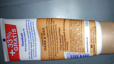 Handsan Handcreme Hand & Nail