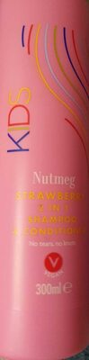 Nutmeg Strawberry 2 in 1 shampoo & conditioner