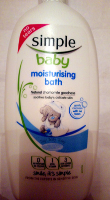 Simple Baby Moisturising Bath
