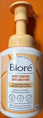 Bioré Spot Control Mousse nettoyante