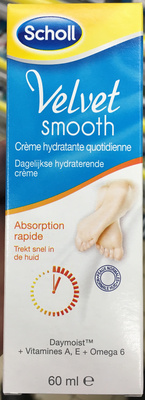 Scholl Velvet Smooth Crème hydratante quotidienne