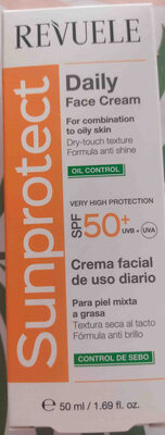 Revuele Daily face cream, sunprotect